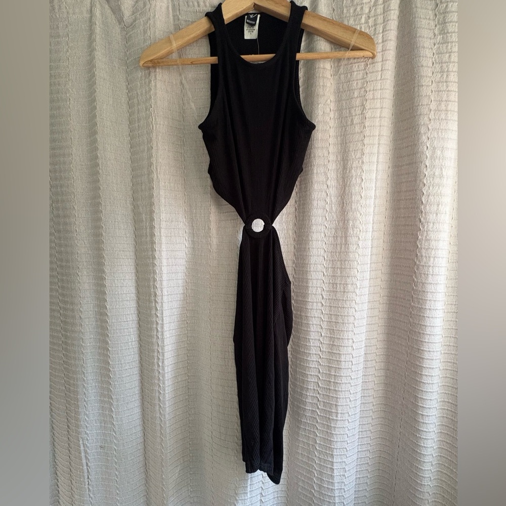 NWT - Windsor Black Ribbed Dress Size S